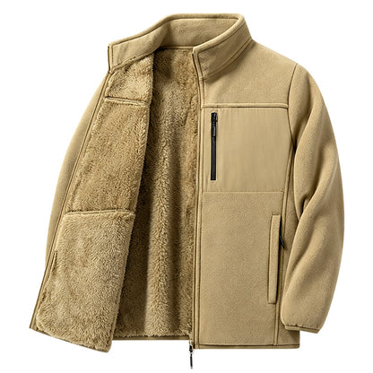 🔥 Unisex Heavyweight Fleece Full Zip Up Jacket
