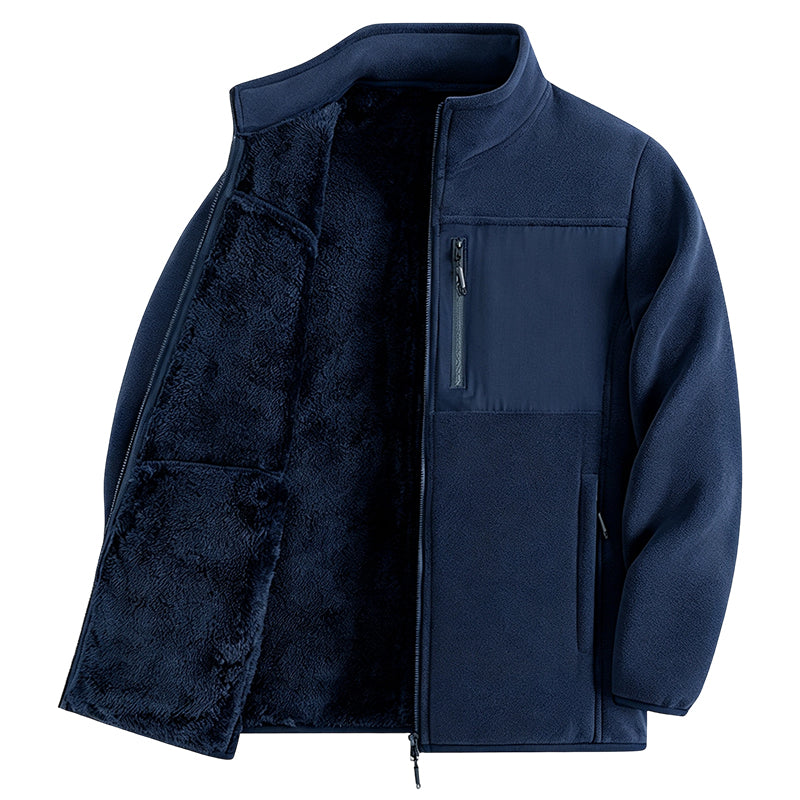 🔥 Unisex Heavyweight Fleece Full Zip Up Jacket