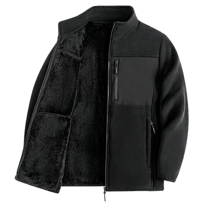 🔥 Unisex Heavyweight Fleece Full Zip Up Jacket