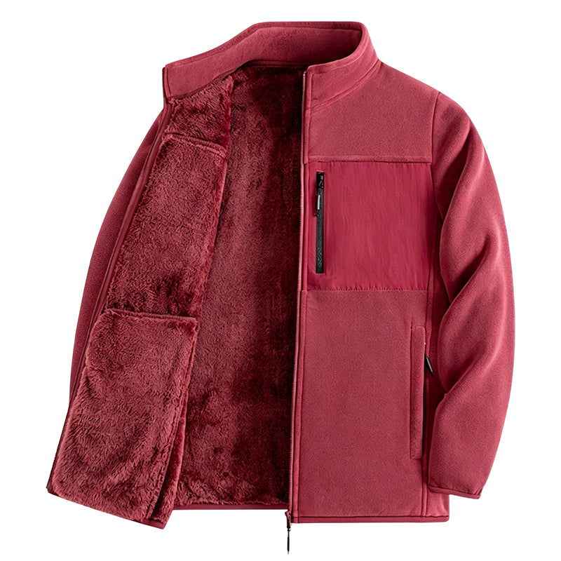 🔥 Unisex Heavyweight Fleece Full Zip Up Jacket