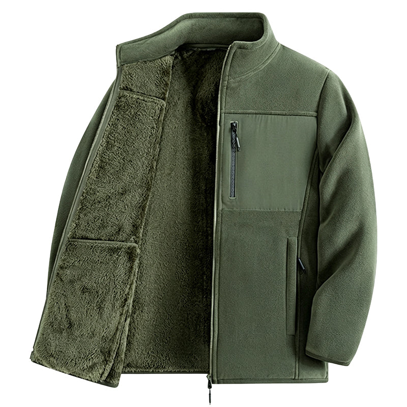 🔥 Unisex Heavyweight Fleece Full Zip Up Jacket