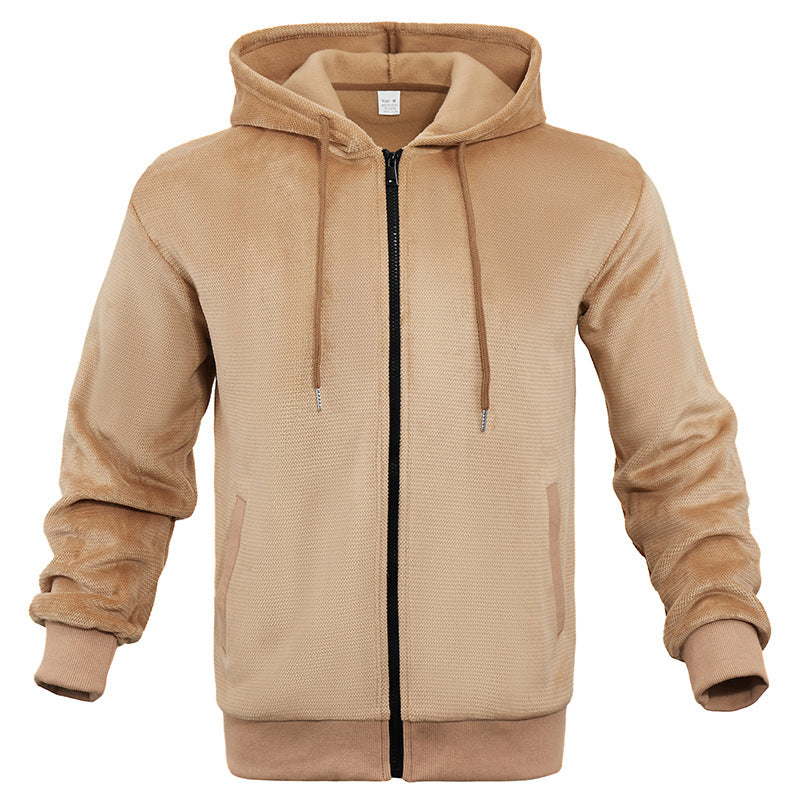 ☁️ ✨ Men's Pineapple Grid Hooded Jacket