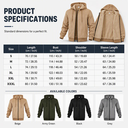 ☁️ ✨ Men's Pineapple Grid Hooded Jacket