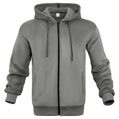 ☁️ ✨ Men's Pineapple Grid Hooded Jacket