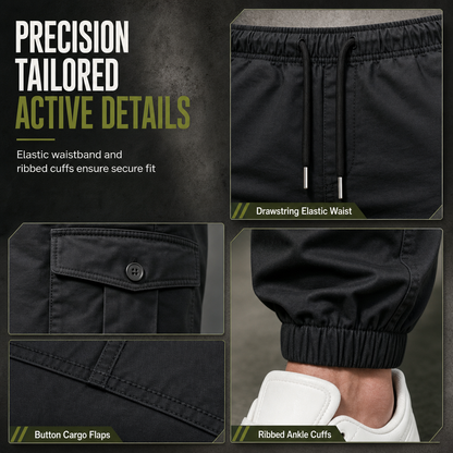 👖 Lightweight Casual Cargo Pants Outdoor Hiking Joggers for Autumn and Winter Sports Running Training