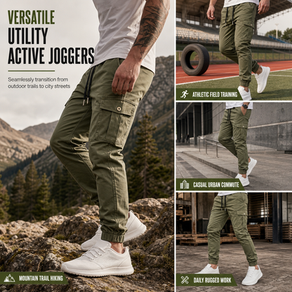 👖 Lightweight Casual Cargo Pants Outdoor Hiking Joggers for Autumn and Winter Sports Running Training