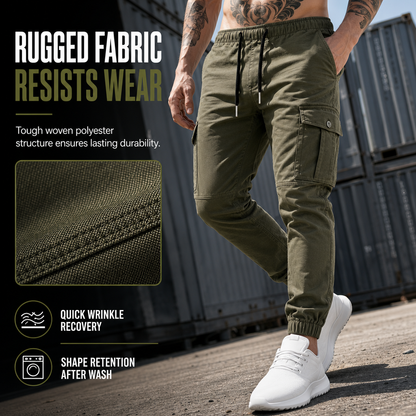 👖 Lightweight Casual Cargo Pants Outdoor Hiking Joggers for Autumn and Winter Sports Running Training