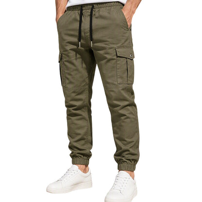 👖 Lightweight Casual Cargo Pants Outdoor Hiking Joggers for Autumn and Winter Sports Running Training
