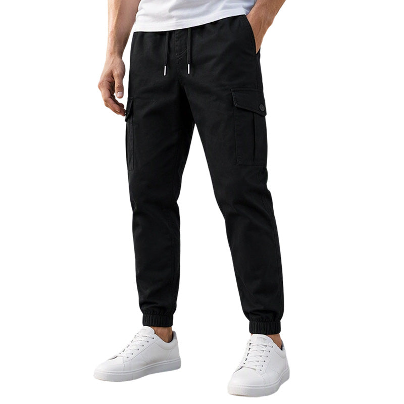 👖 Lightweight Casual Cargo Pants Outdoor Hiking Joggers for Autumn and Winter Sports Running Training