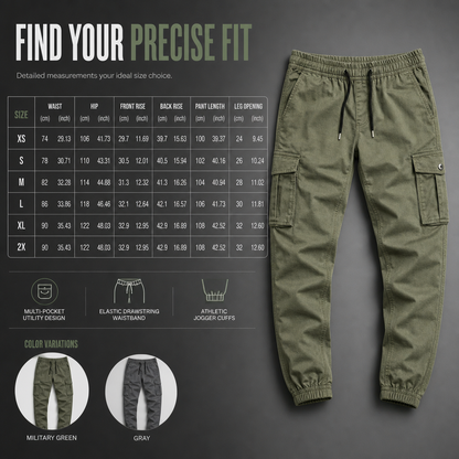 👖 Lightweight Casual Cargo Pants Outdoor Hiking Joggers for Autumn and Winter Sports Running Training