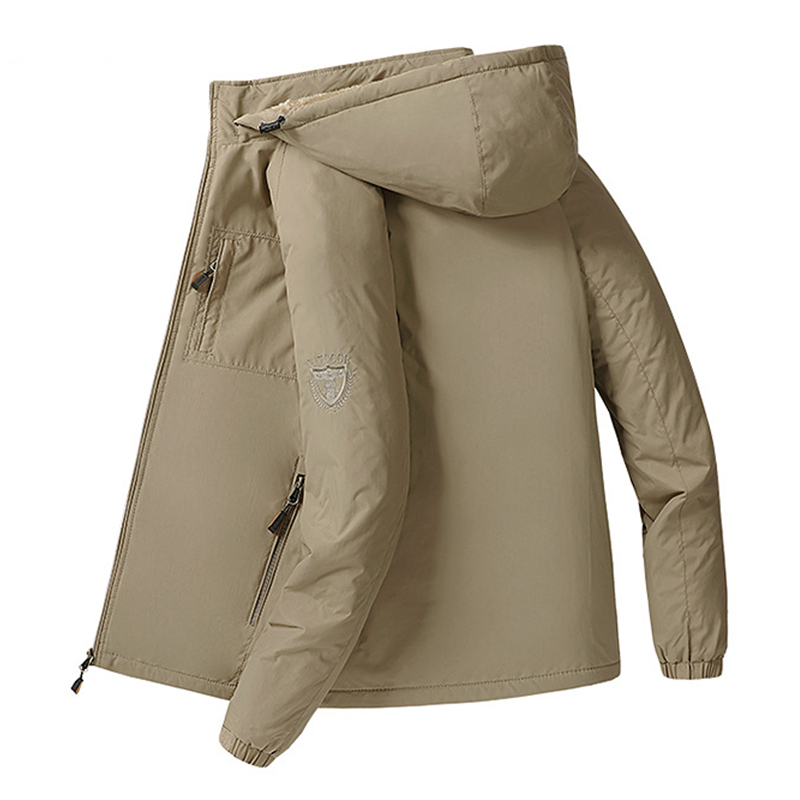 🧥 🌧️ Men's Winter Warm Waterproof Hooded Jacket