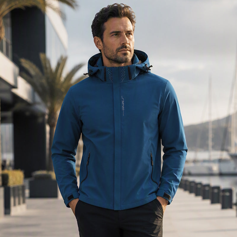 🧥 🌦️ Men's Waterproof Outdoor Hooded Jacket