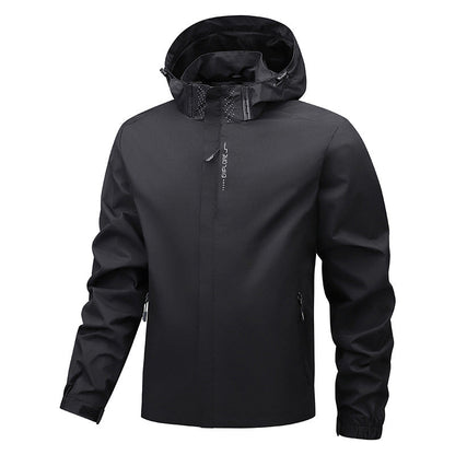 🧥 🌦️ Men's Waterproof Outdoor Hooded Jacket