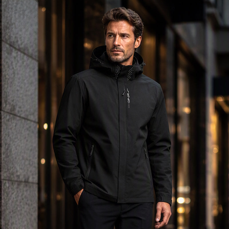 🧥 🌦️ Men's Waterproof Outdoor Hooded Jacket