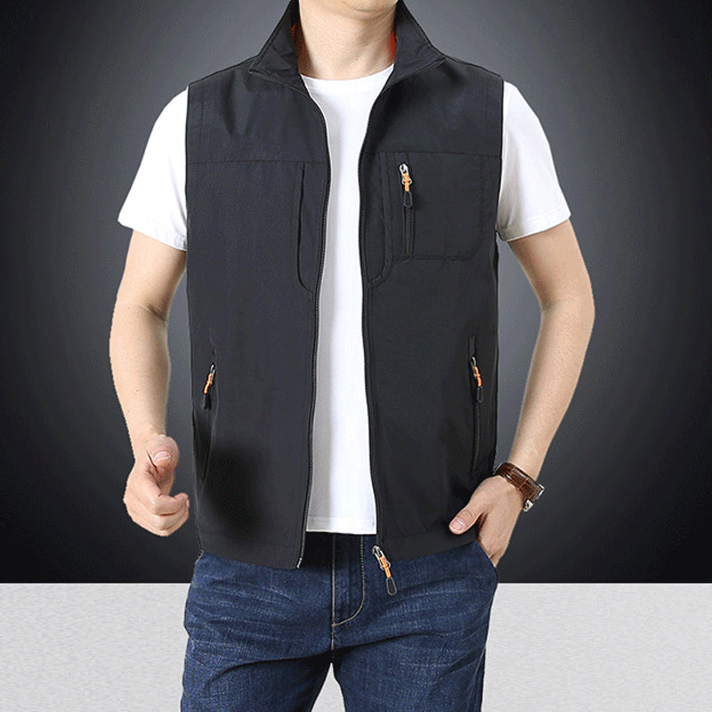 🌦️ Men's Outdoor Multi-pocket Quick-Drying Vest