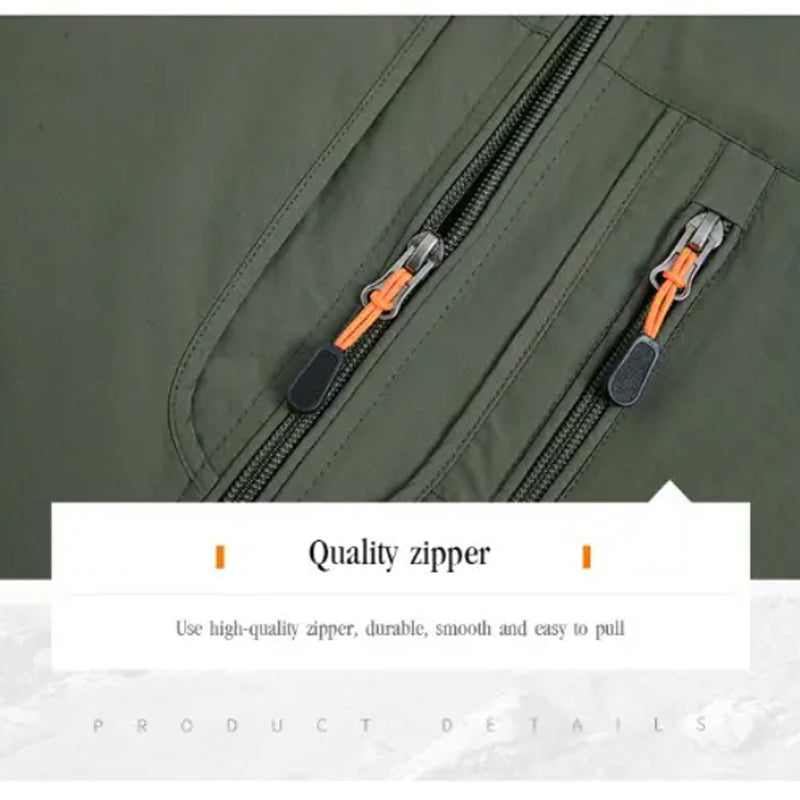 🌦️ Men's Outdoor Multi-pocket Quick-Drying Vest