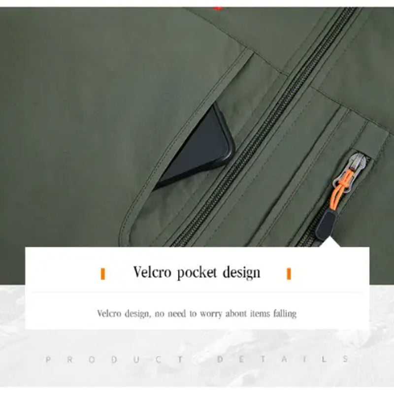 🌦️ Men's Outdoor Multi-pocket Quick-Drying Vest