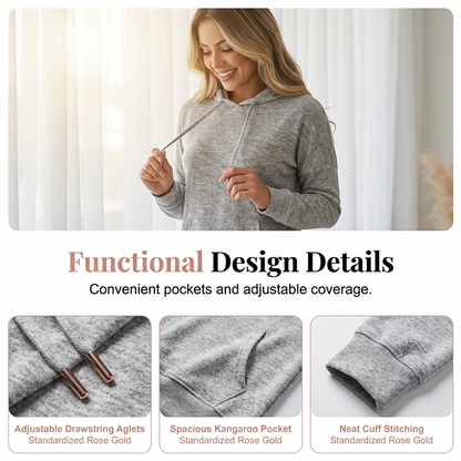 🌸🧥 Women's Hooded 2-Piece Set | Easy Matching & Everyday Comfort ✨
