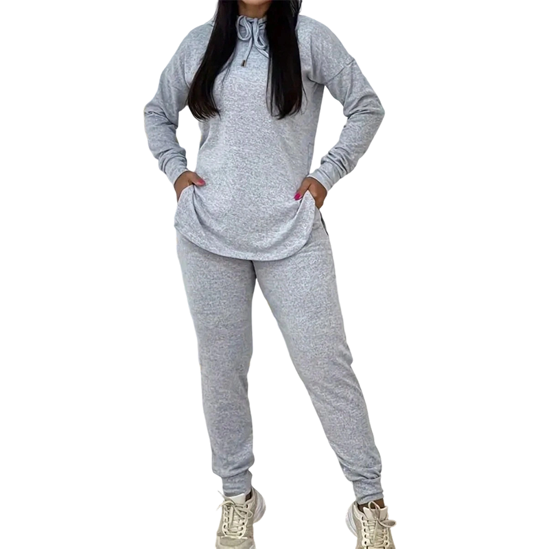 🌸🧥 Women's Hooded 2-Piece Set | Easy Matching & Everyday Comfort ✨
