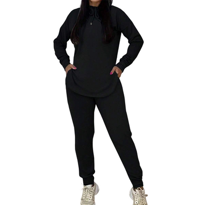 🌸🧥 Women's Hooded 2-Piece Set | Easy Matching & Everyday Comfort ✨