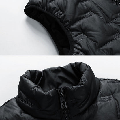 Men’s Insulated Utility Vest – Multi-Pocket Quilted Design for Cold-Weather Layering