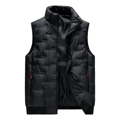 Men’s Insulated Utility Vest – Multi-Pocket Quilted Design for Cold-Weather Layering