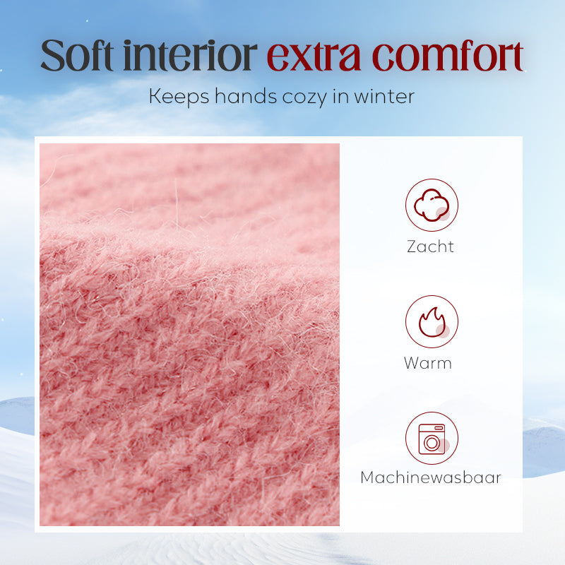 Warm Thermal Knit Touchscreen Gloves