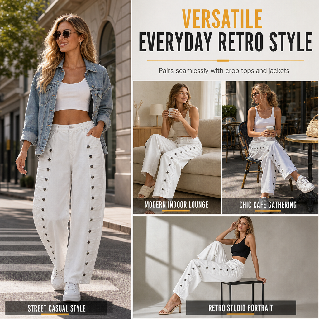 💖Black Friday Mega Deal – 50% off!💖Women's Retro High Waisted Curved Leg Jeans
