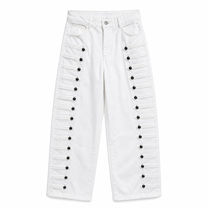 💖Black Friday Mega Deal – 50% off!💖Women's Retro High Waisted Curved Leg Jeans