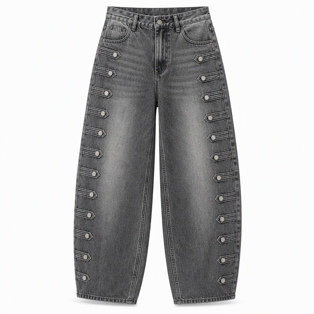 💖Black Friday Mega Deal – 50% off!💖Women's Retro High Waisted Curved Leg Jeans