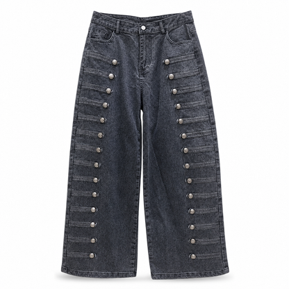 💖Black Friday Mega Deal – 50% off!💖Women's Retro High Waisted Curved Leg Jeans