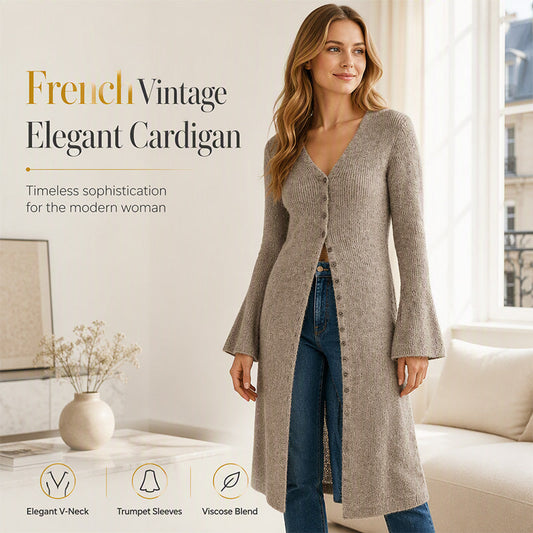 💖Black Friday Mega Deal – 50% off!💖Women's Knit Long Open Front Cardigan