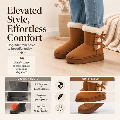 Women's Winter Non-Slip Warm Lining Snow Boots