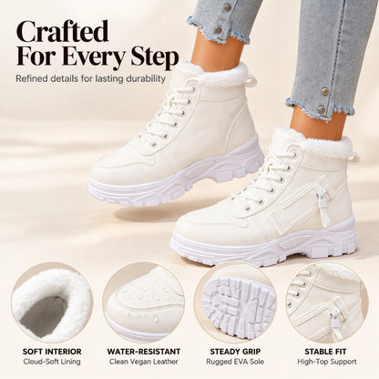 🌸Hot Sale 50% OFF💖Women's Winter Warm Plush-Lined Ankle Boots