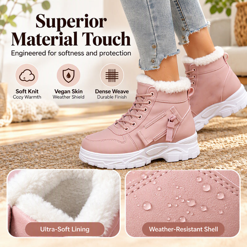 🌸Hot Sale 50% OFF💖Women's Winter Warm Plush-Lined Ankle Boots