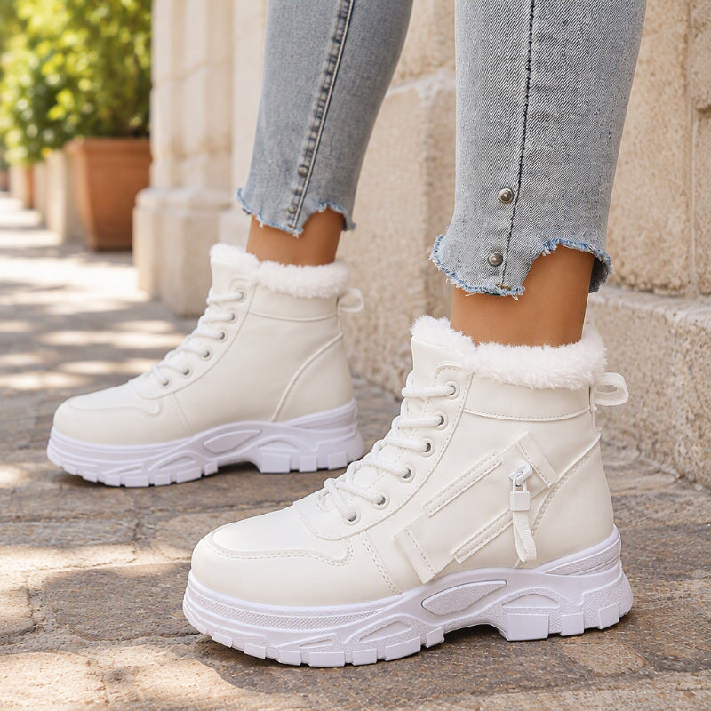 🌸Hot Sale 50% OFF💖Women's Winter Warm Plush-Lined Ankle Boots