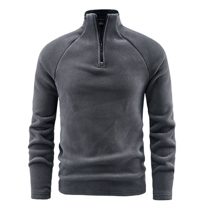 🖤Black Friday Sale:50% OFF🖤 🧥 Men's Polar Fleece Stand Collar Warm Sweatshirt
