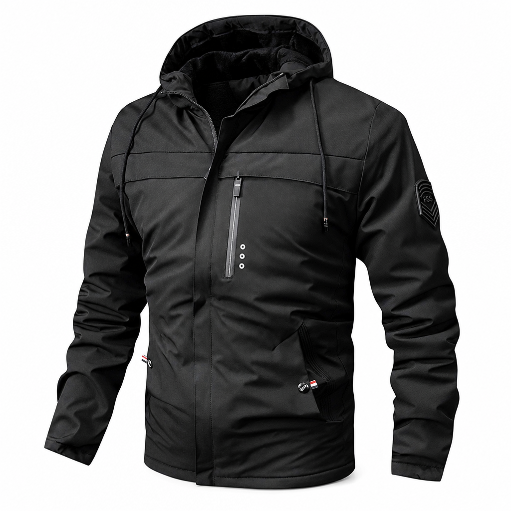 Men's American Retro Plush Lined Loose Fit Spring Autumn Coat🤎