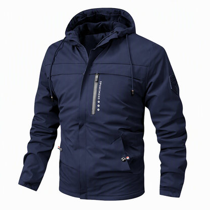 Men's American Retro Plush Lined Loose Fit Spring Autumn Coat🤎