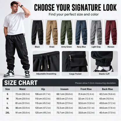 Men's Casual Multi-Pocket Cargo Pants