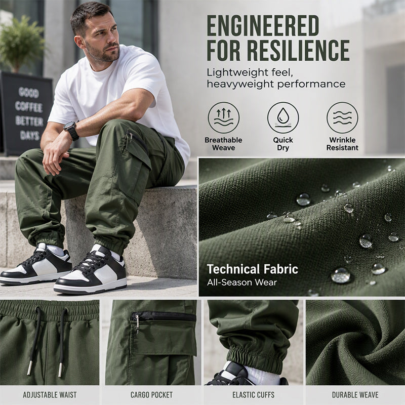 Men's Casual Multi-Pocket Cargo Pants